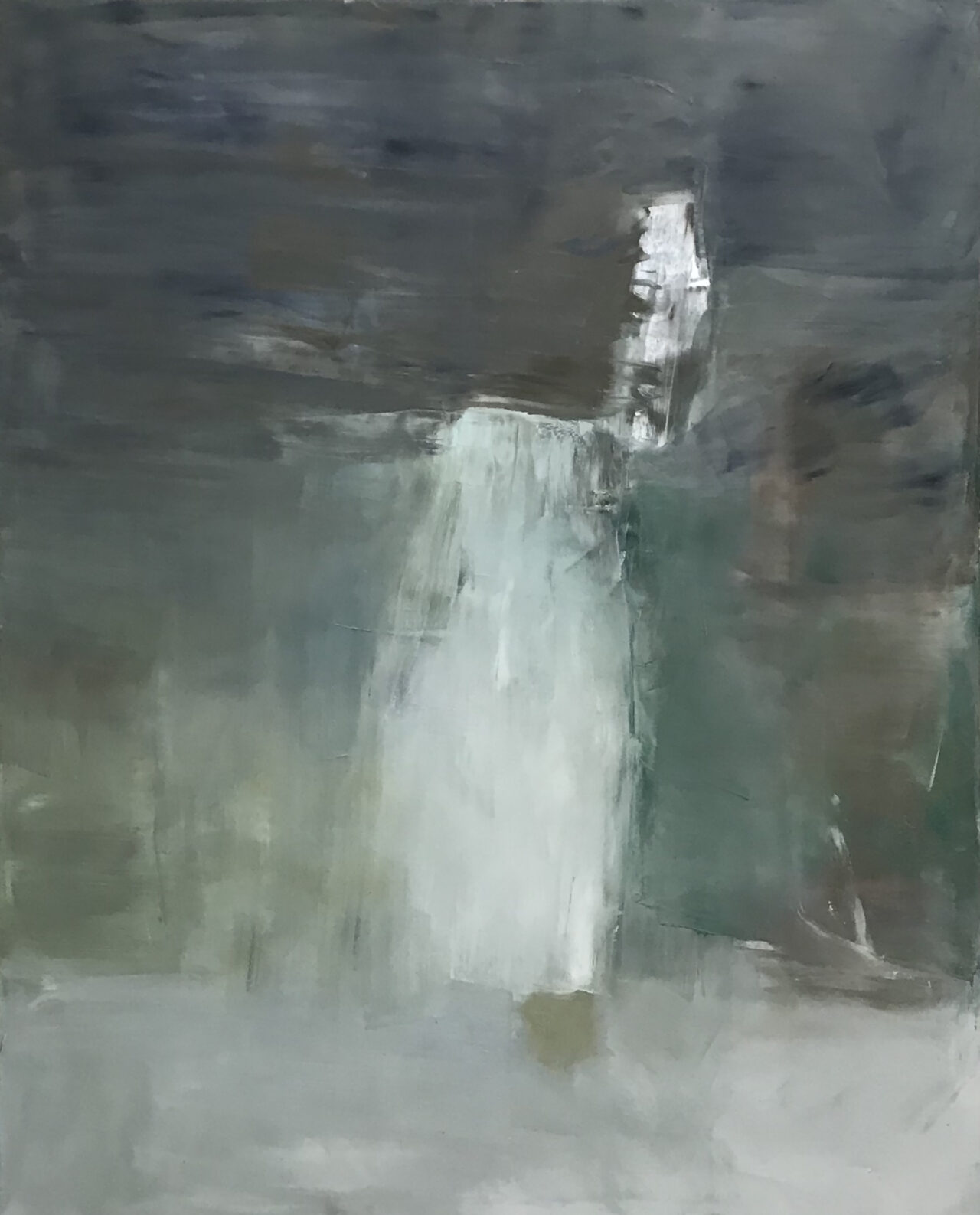 Not a waterfall, Oil on Canvas, 100 x 120 cm, 2020_Pia-Veronica Åström